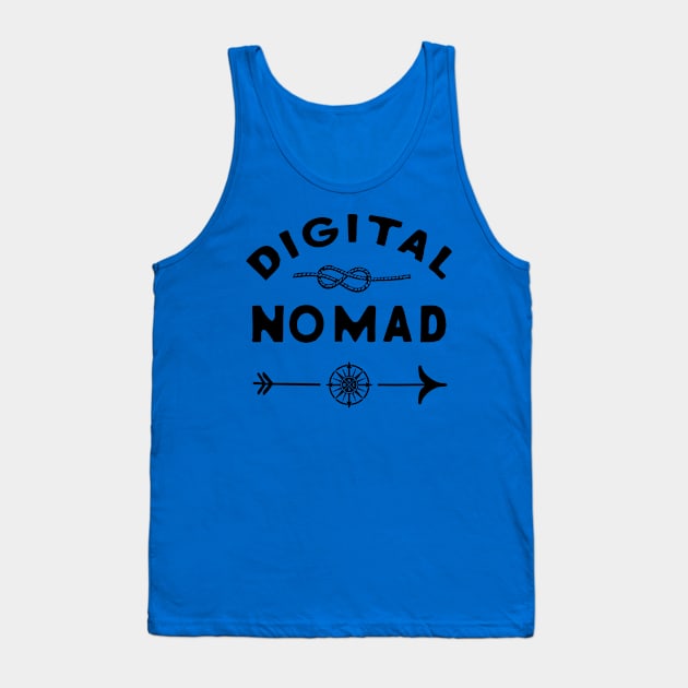 Digital nomad Tank Top by LebensART